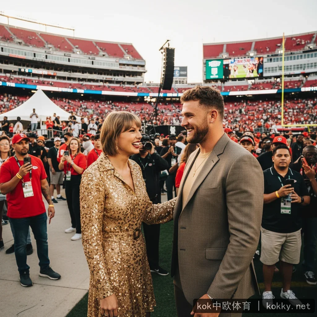 kok中欧体育 - 泰勒·斯威夫特与特拉维斯·凯尔西恋情再添实锤，NFL比赛场外 配图1